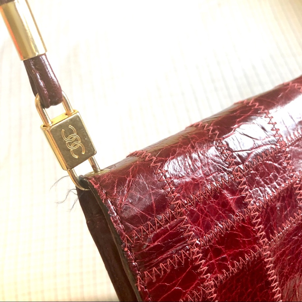 Pourchet Paris Crocodile Purse VINTAGE - Picture 6 of 7